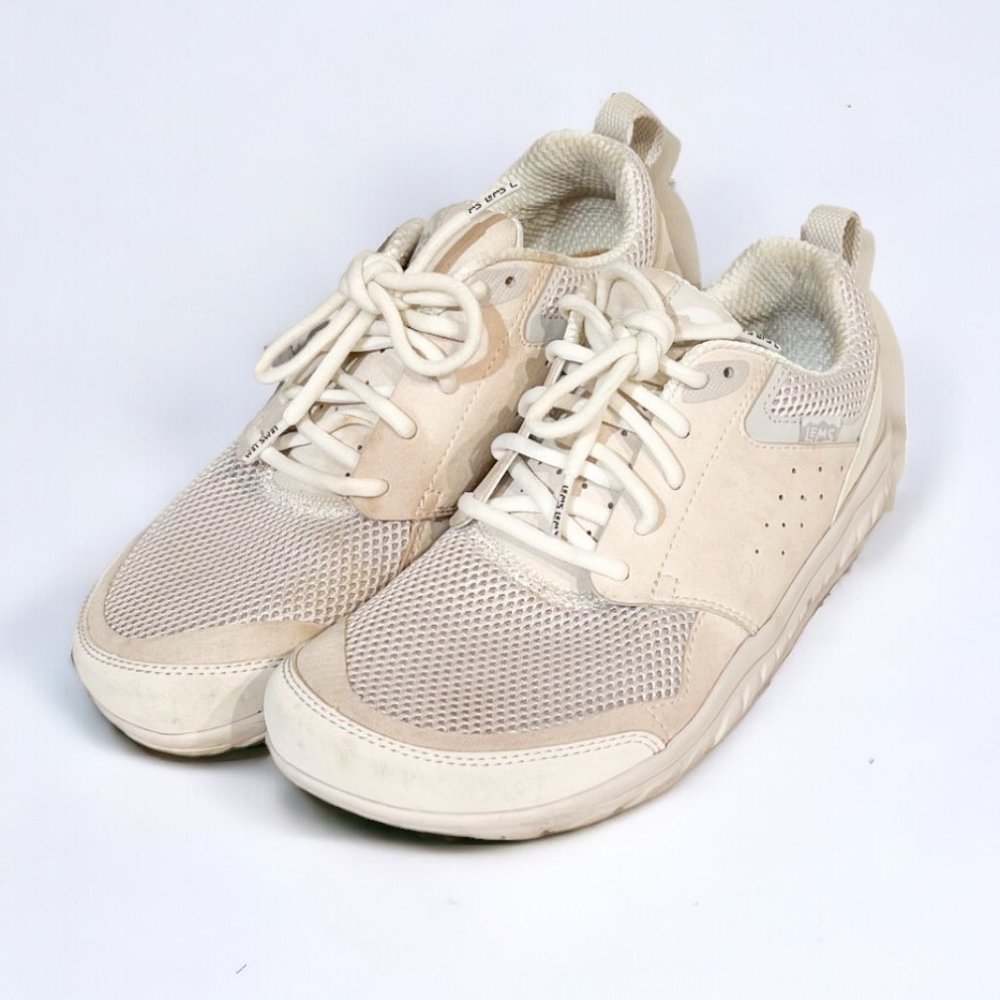 Lems Primal Zen Unisex Sneakers Sand/White, Great Condition, Size 9.5M/11 W